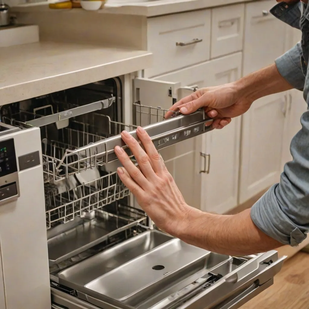 Jak wyciągnąć zmywarkę z zabudowy: krok po kroku